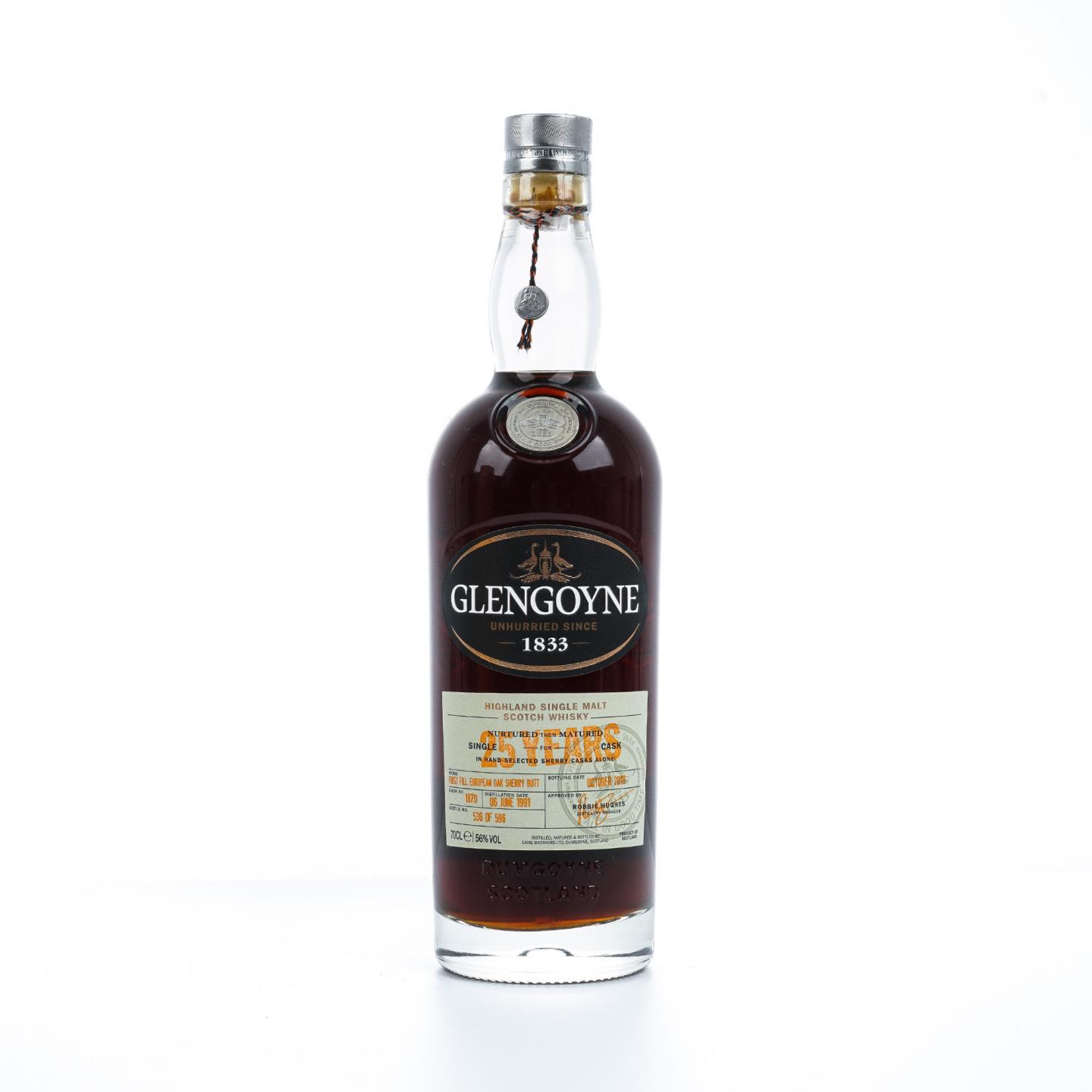 Glengoyne 格兰哥尼 25年 1991-2016 雪莉桶#1870