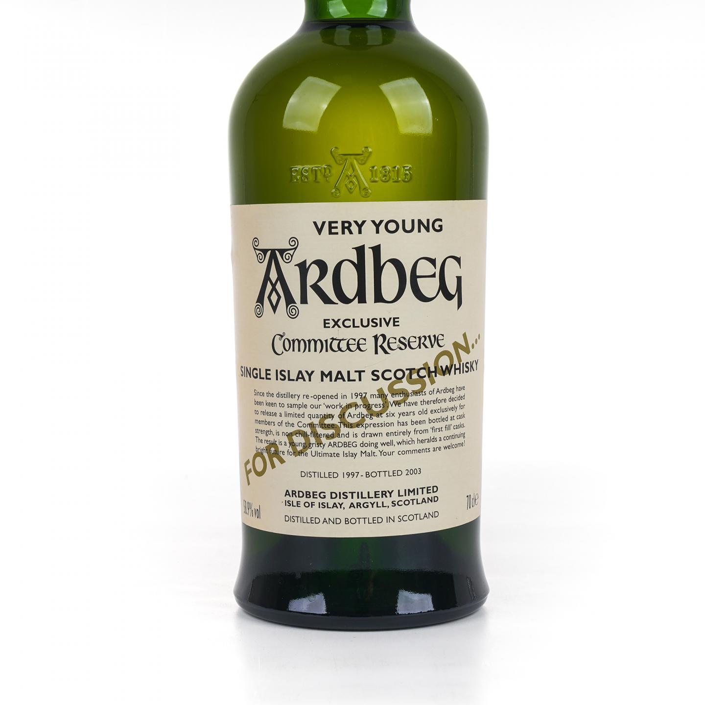 Ardbeg 阿贝 1997-2003 Very Young 会员版