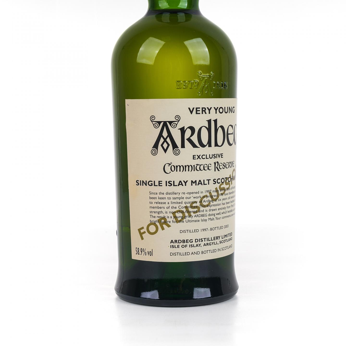 Ardbeg 阿贝 1997-2003 Very Young 会员版