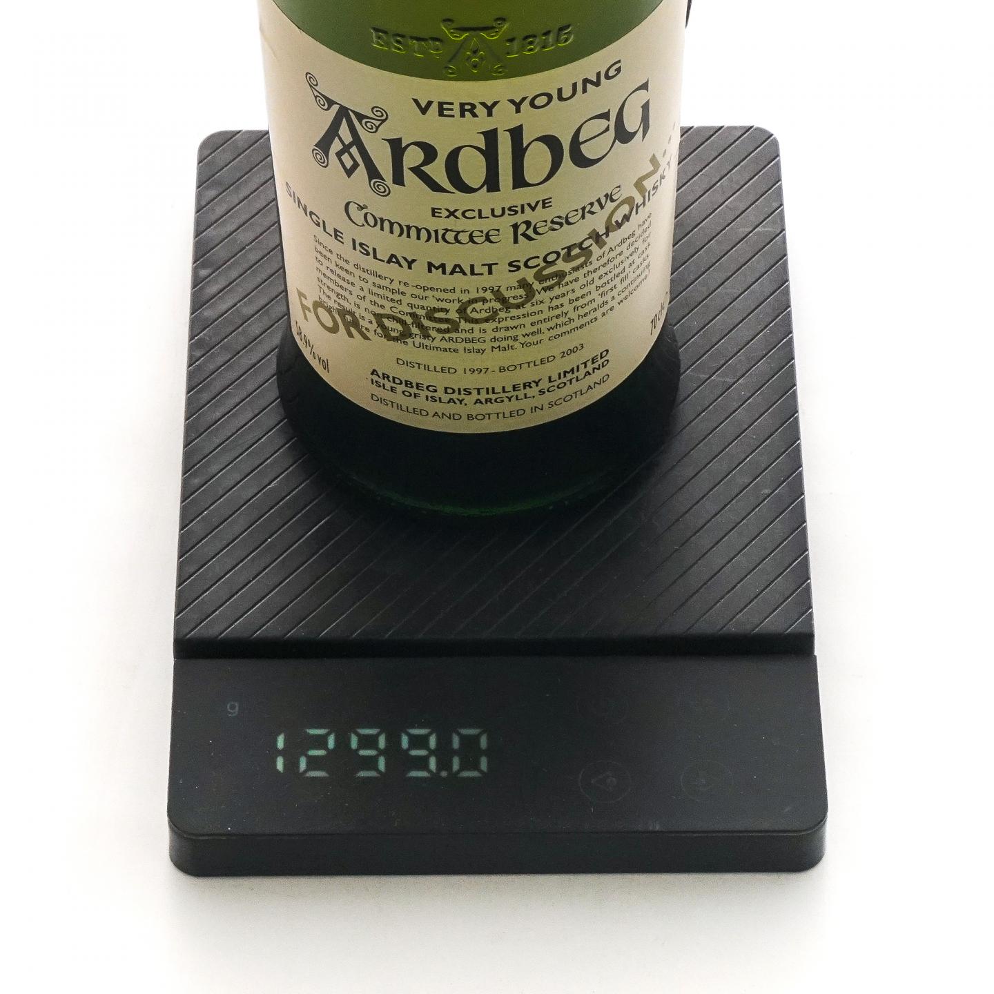 Ardbeg 阿贝 1997-2003 Very Young 会员版