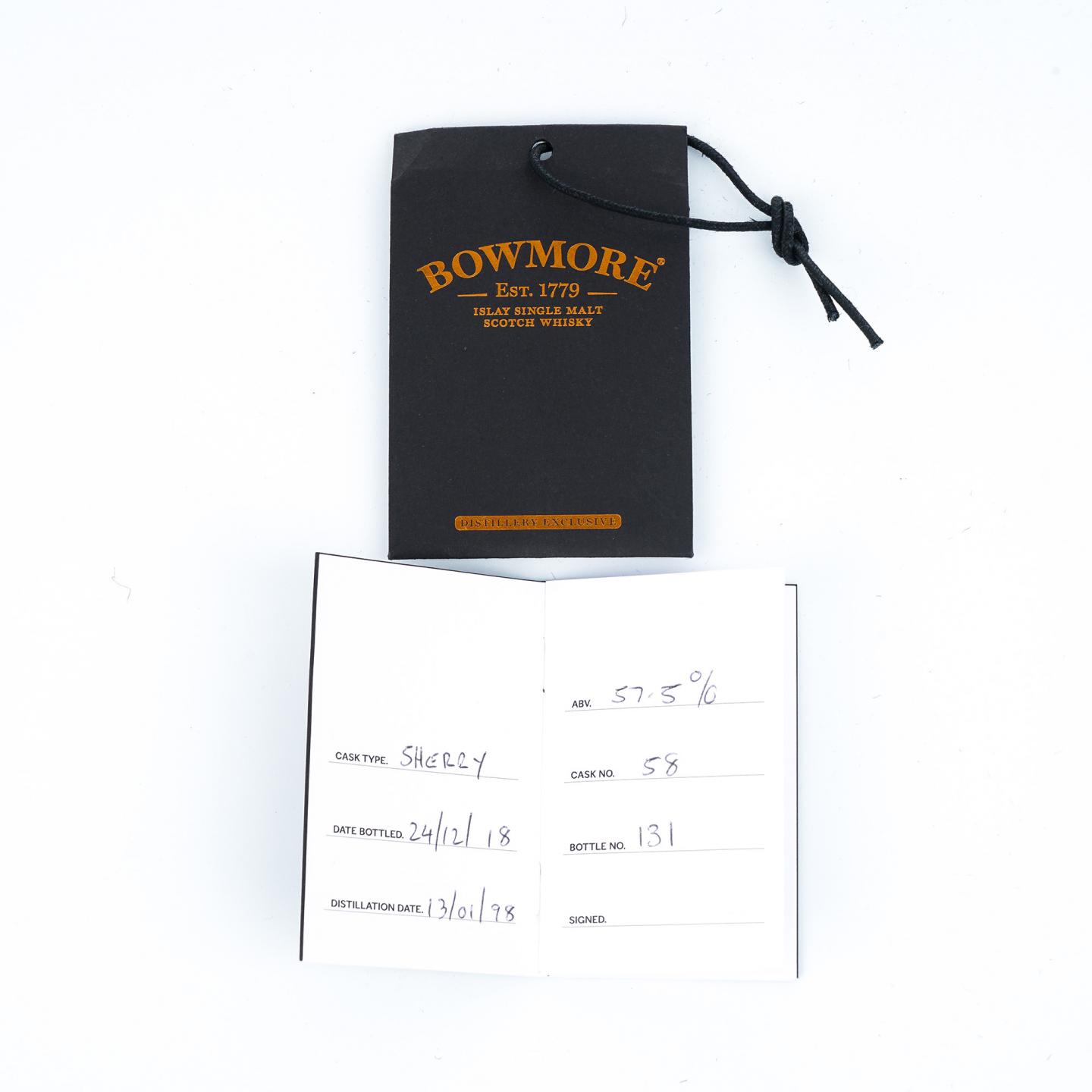 Bowmore 波摩 1995-2019 Hand-Filled 48.8%Vol.