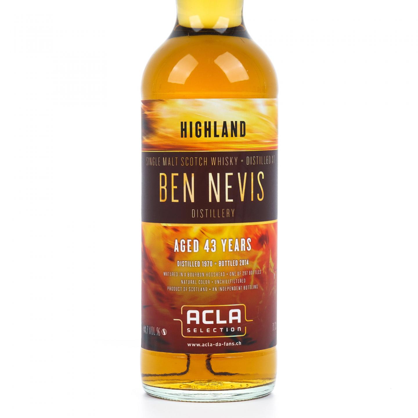 Ben Nevis 本尼维斯 43年 1970-2014 AdF 700ML