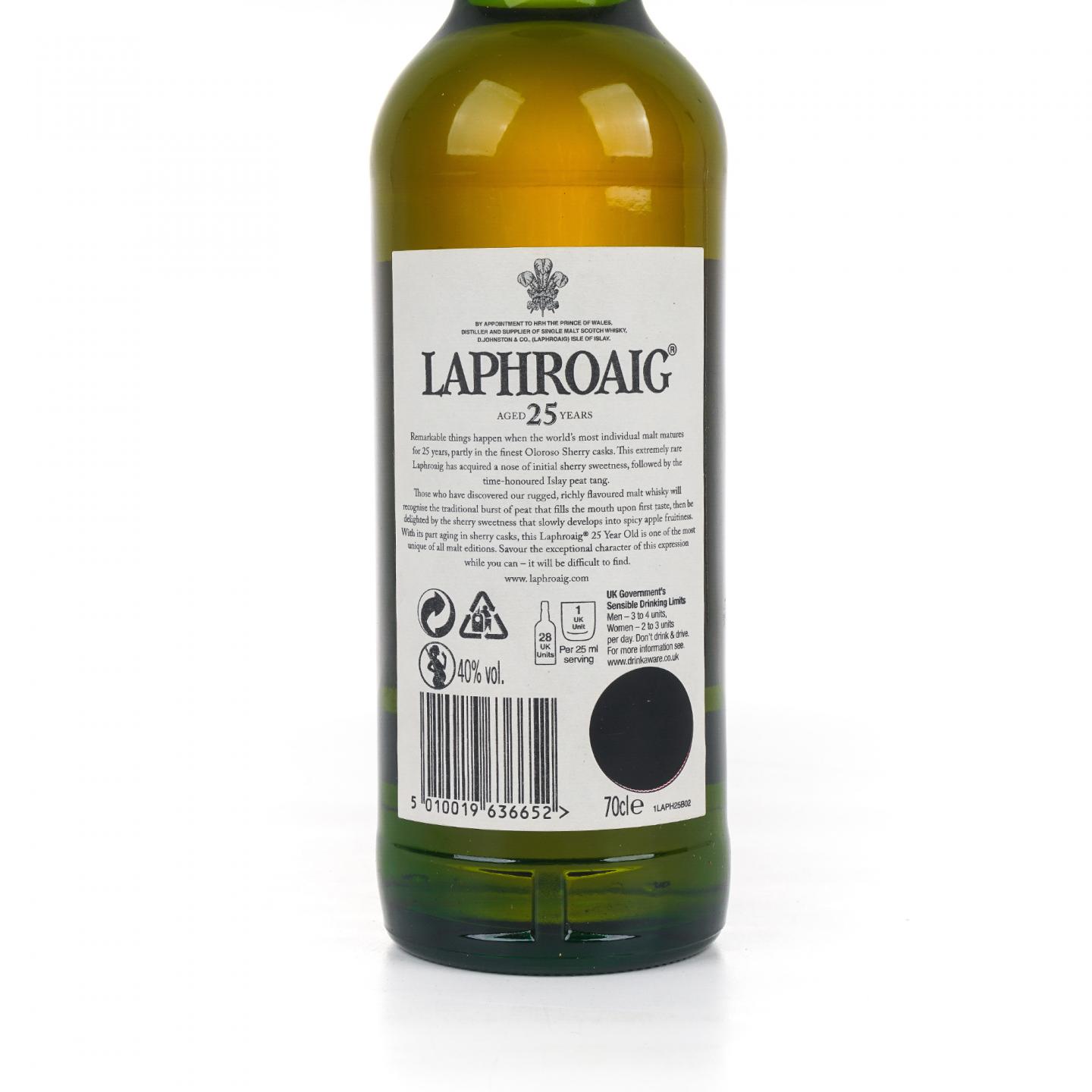 Laphroaig 拉弗格 25年 2007 首版