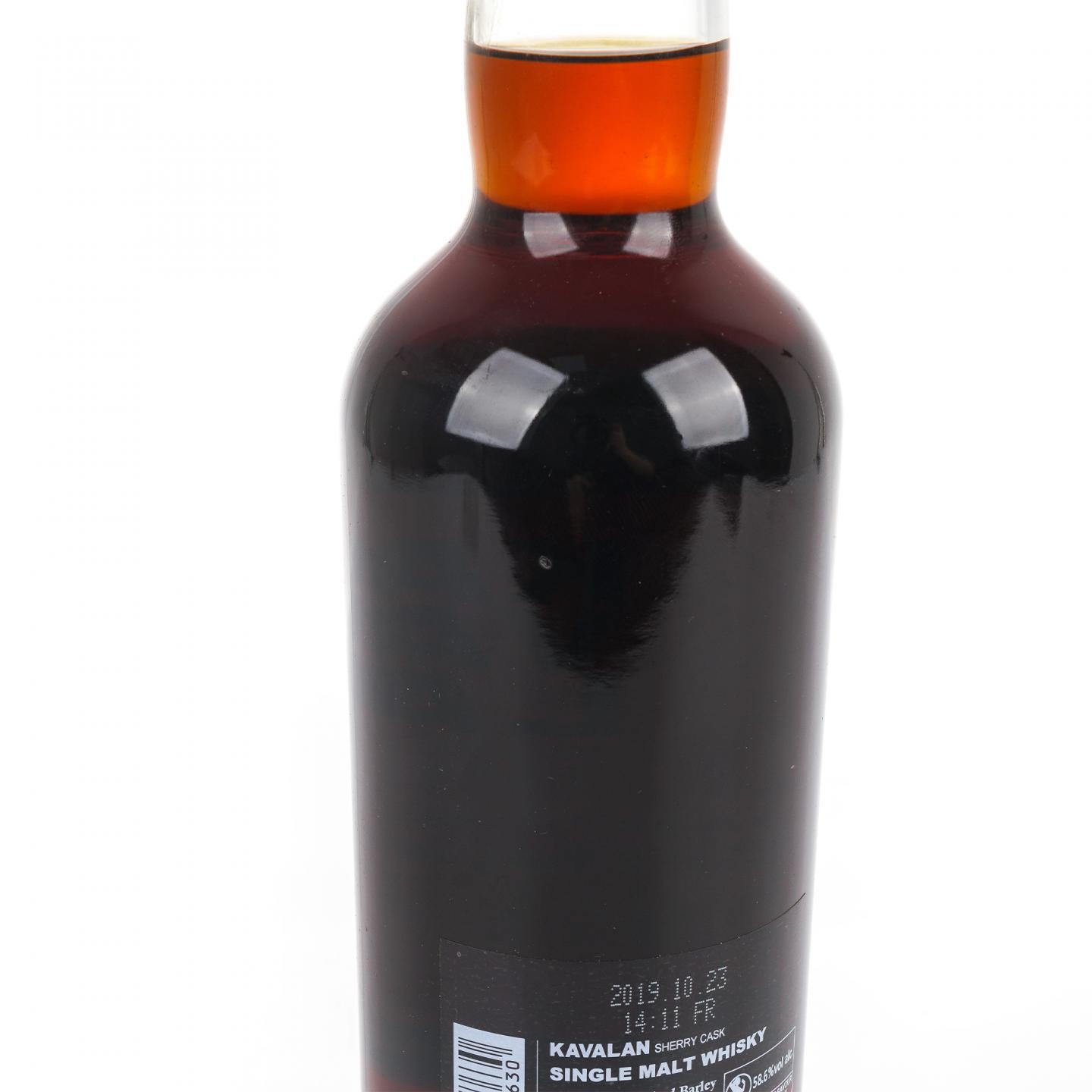 Kavalan 噶玛兰 2019 雪莉桶#S081224013 Velier选桶 桶强