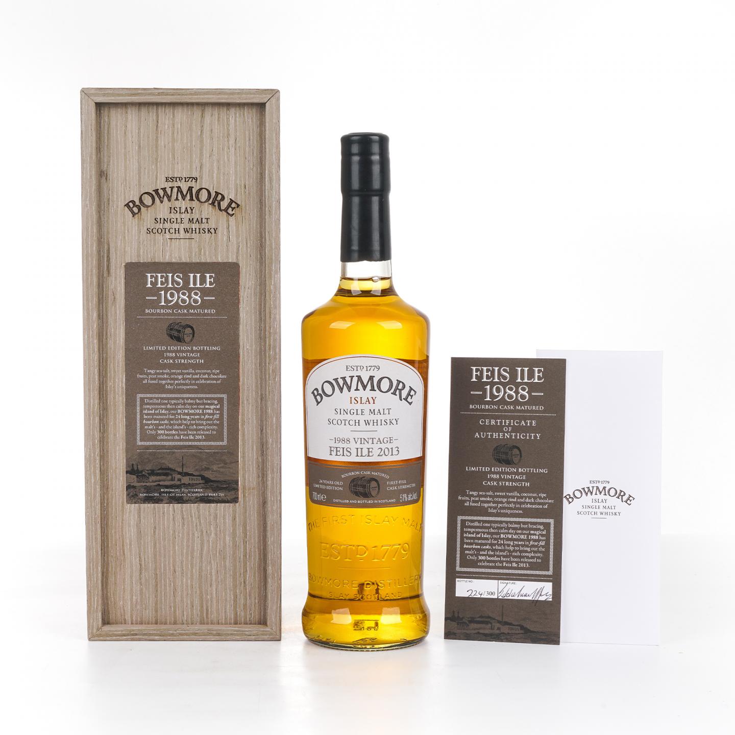 Bowmore 波摩 24年 1988 Feis Ile 2013 桶强 限定版