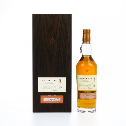 Lagavulin 乐加维林 27年 1991-2018 星星标 雪莉桶#4883