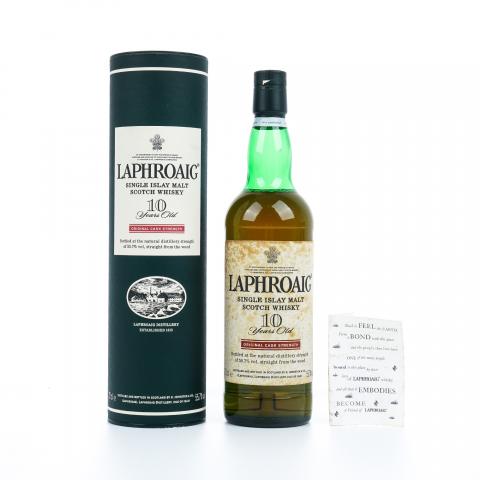 Laphroaig 拉弗格 10年 桶强 小红标 55.7%vol. 700ml