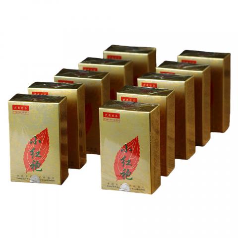 2000年 武夷山金佛茶叶研究所 正岩极品小红袍 10盒*50克