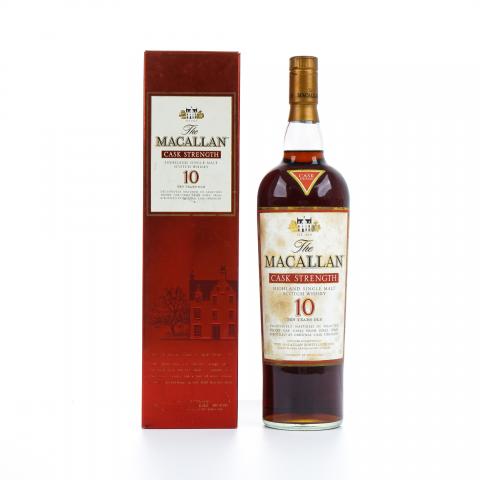 Macallan 麦卡伦 10年 桶强 1升装 59.3%Vol.