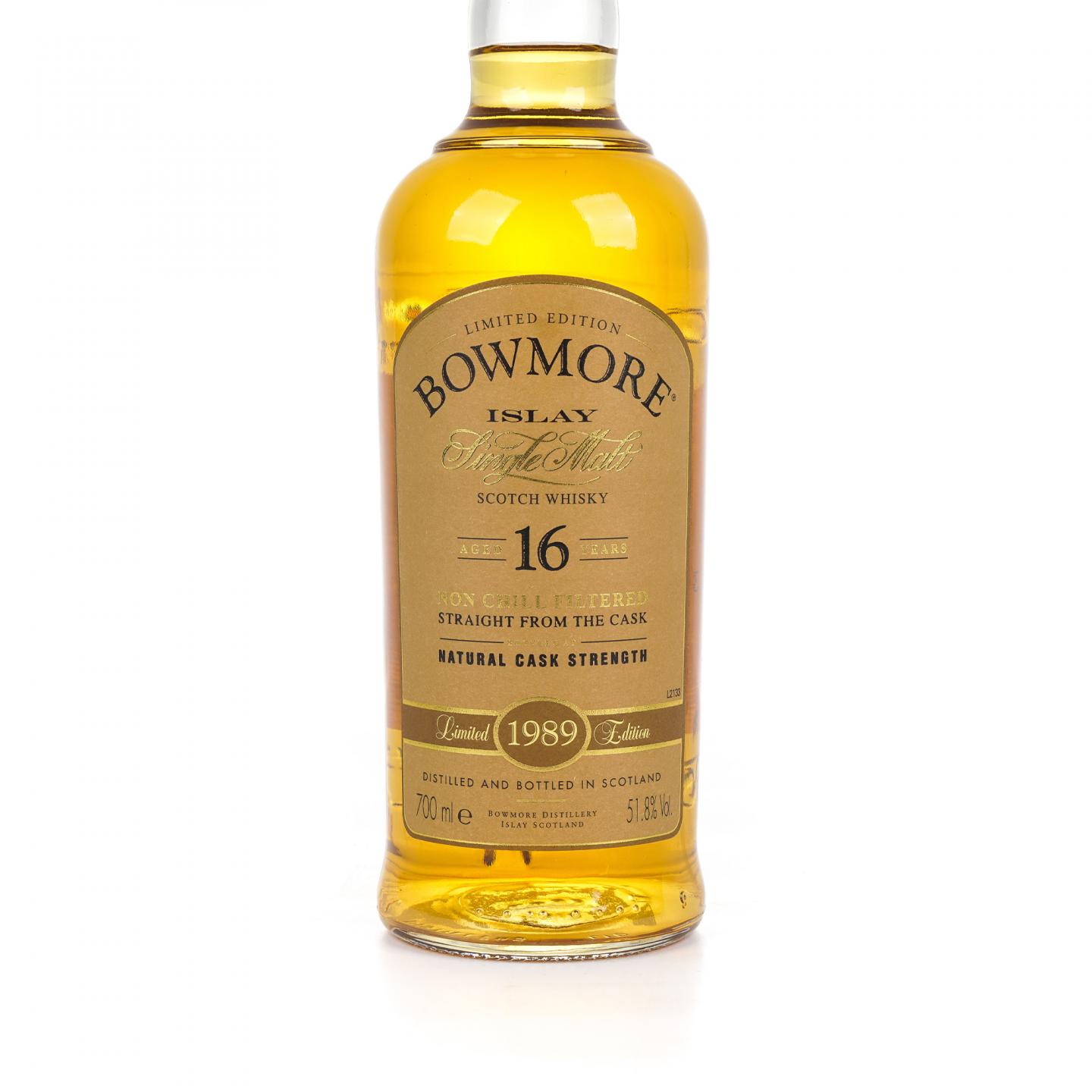 Bowmore 波摩 16年 1989 波本风味桶 桶强