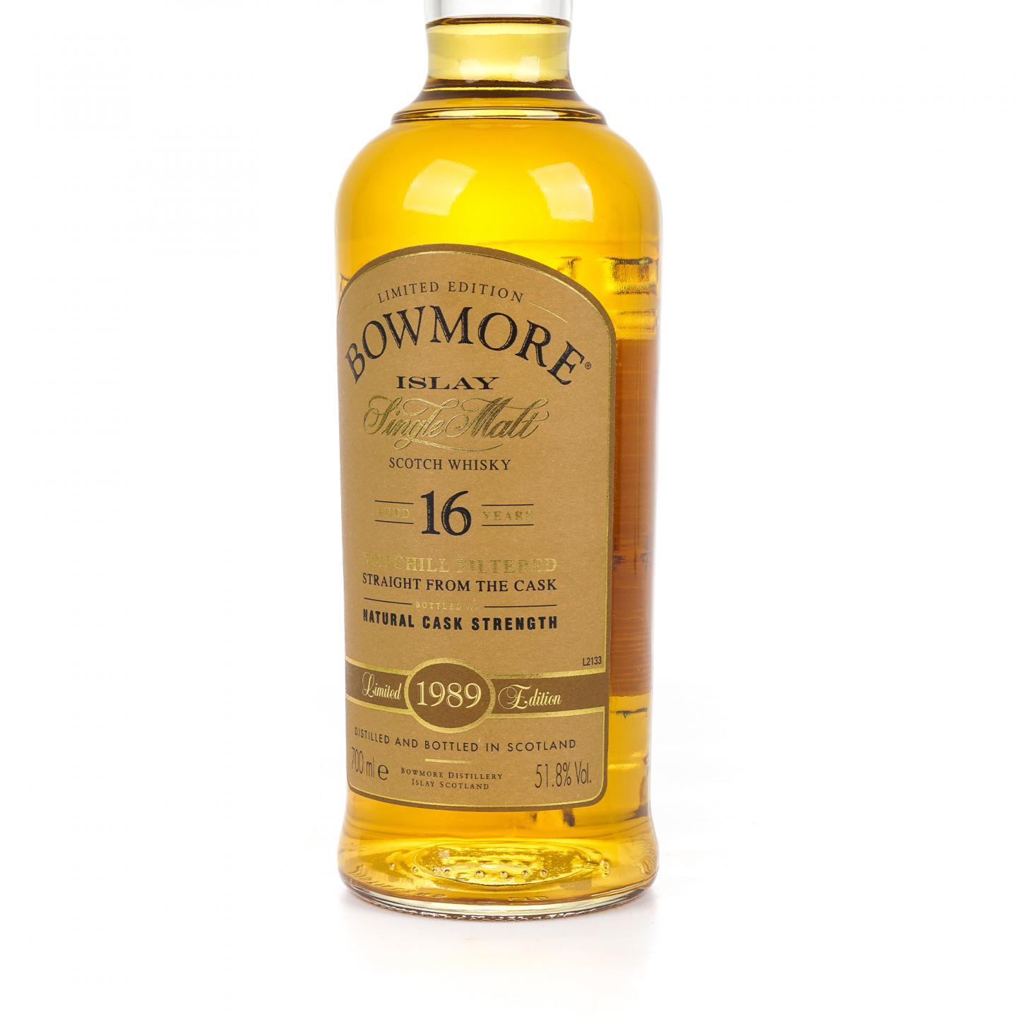 Bowmore 波摩 16年 1989 波本风味桶 桶强