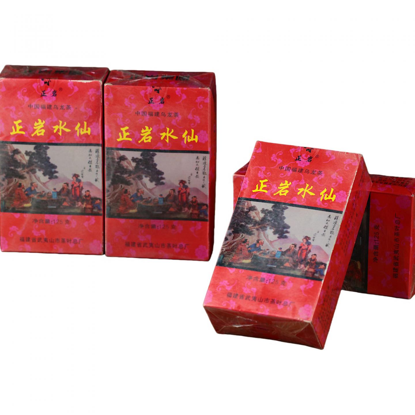 1998年 武夷山市茶叶总厂精制 正岩水仙 8盒*125克