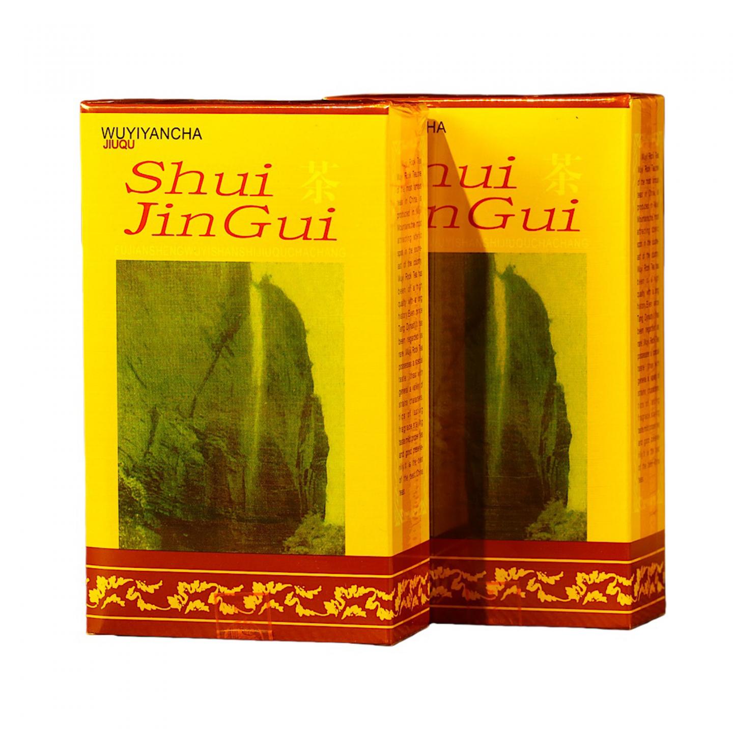 1990年代 武夷山市九曲茶厂 正岩水金龟 十盒*100克