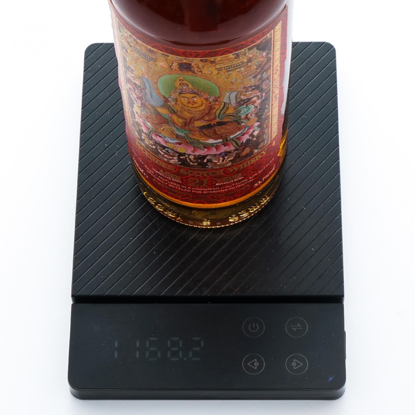 苏格兰调和威士忌 21年 2004-2025 馆藏唐卡艺术系列 桶强2支组