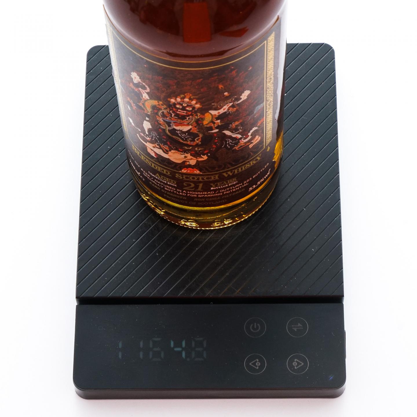 苏格兰调和威士忌 21年 2004-2025 馆藏唐卡艺术系列 桶强2支组