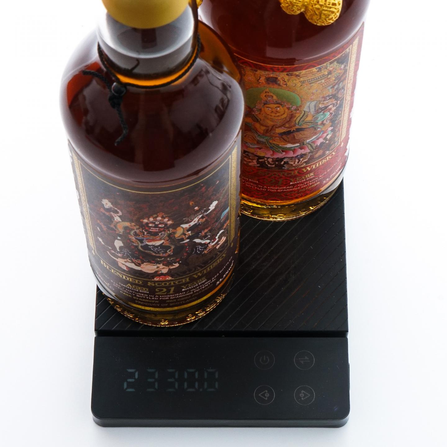 苏格兰调和威士忌 21年 2004-2025 馆藏唐卡艺术系列 桶强700ml*2