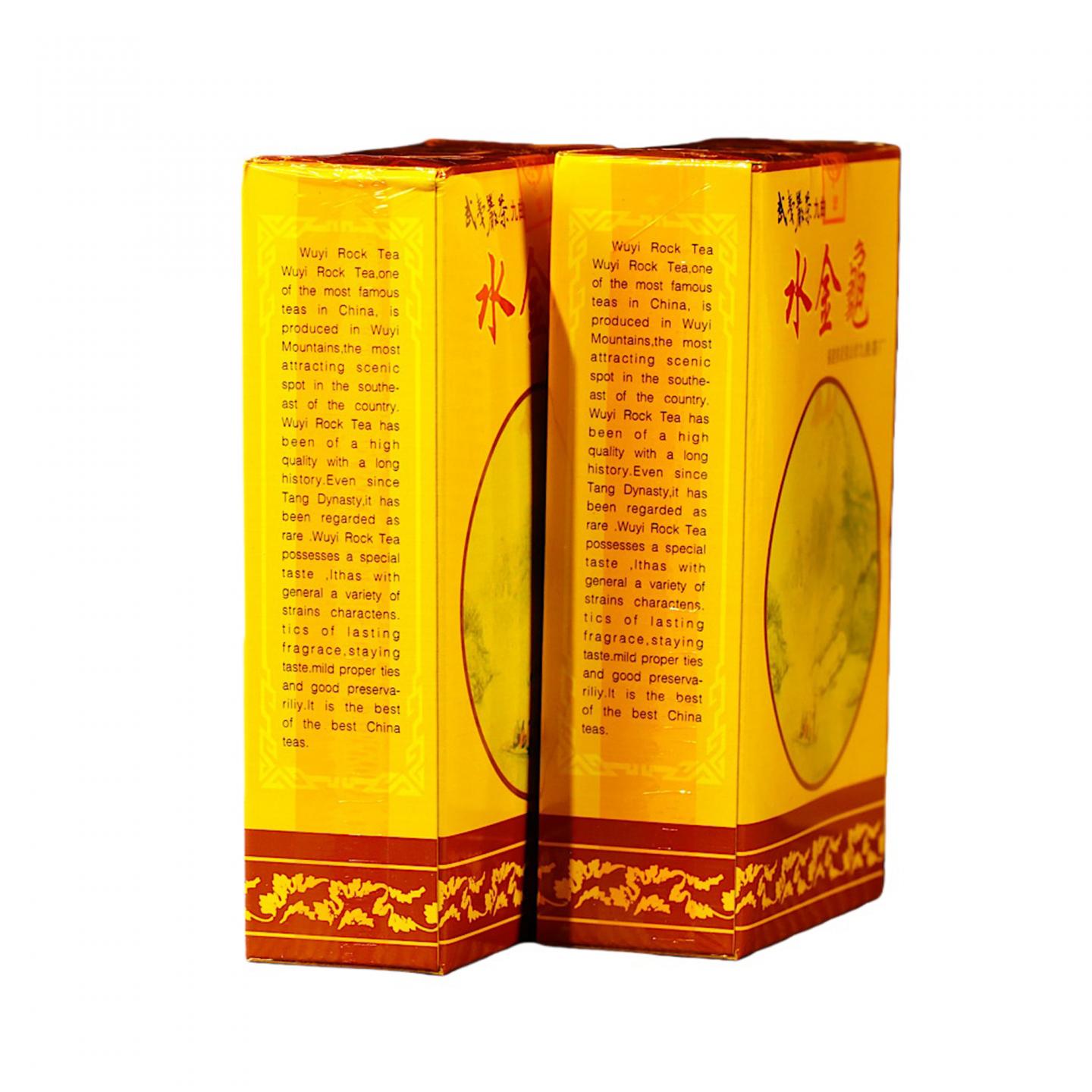 1990年代 武夷山市九曲茶厂 正岩水金龟 五盒*100克