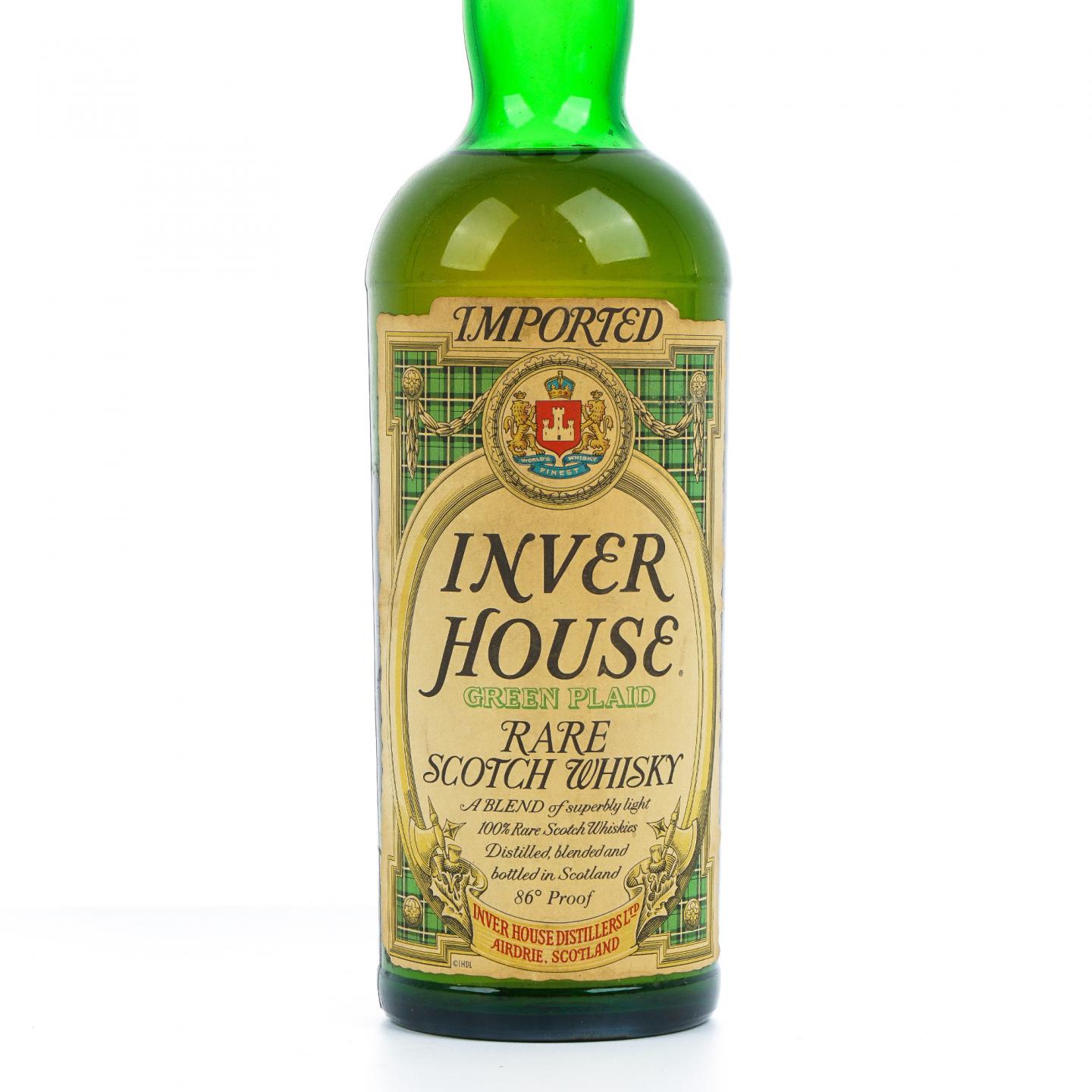 Cutty Sark 12 年/Inver House 绿格纹 调和 2瓶组