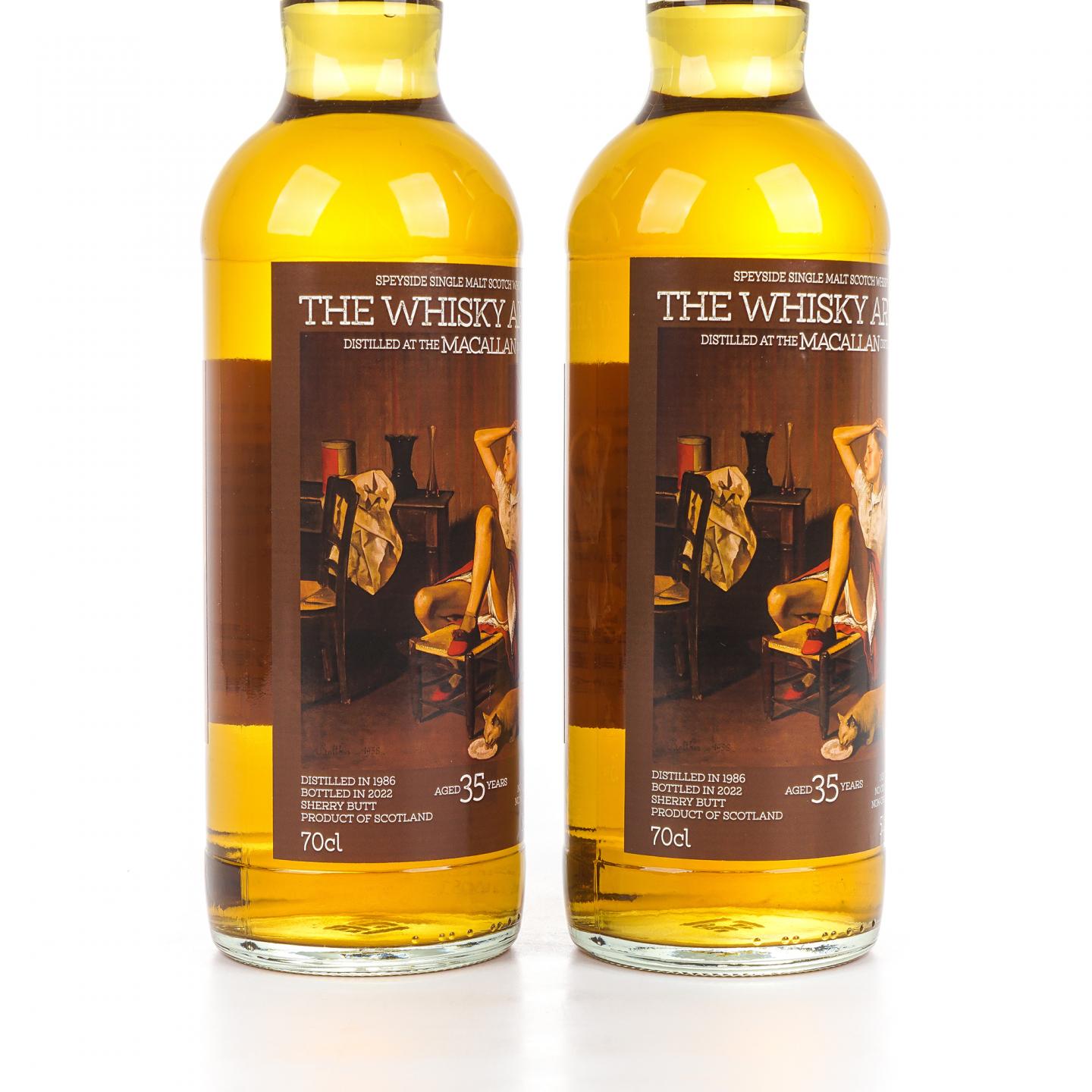 秘密斯佩塞 35年 1986-2022 雪莉桶#51383R 2支组