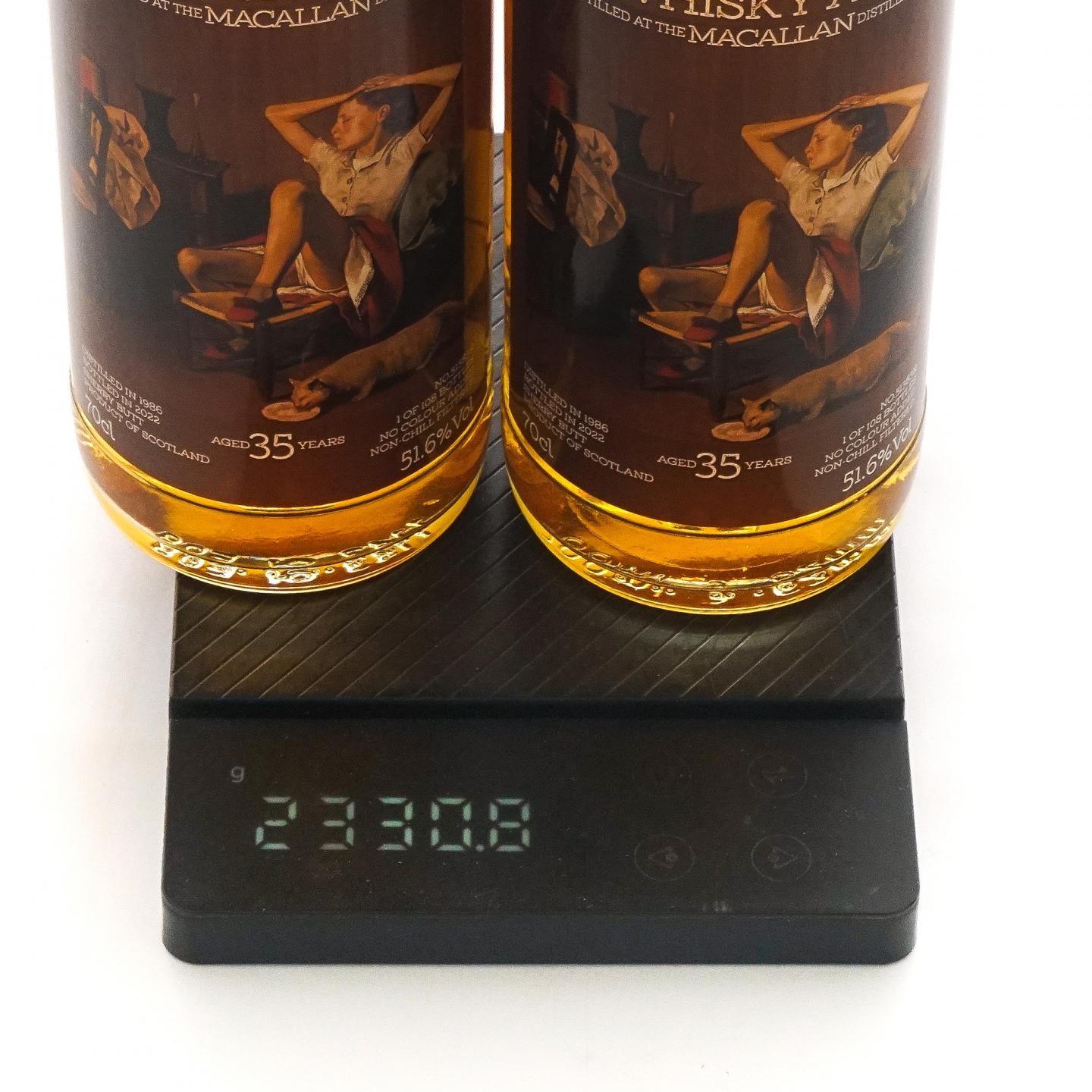 秘密斯佩塞 35年 1986-2022 雪莉桶#51383R 2支组