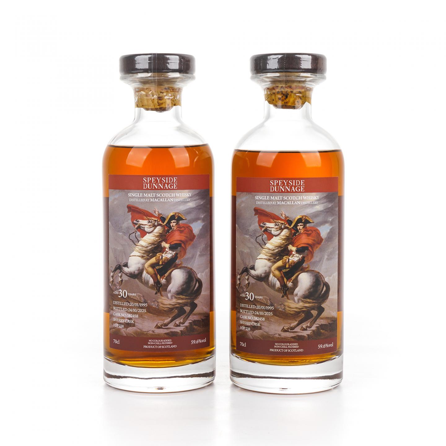 秘密斯佩塞 30年 1995-2025 雪莉桶#582458 2瓶组