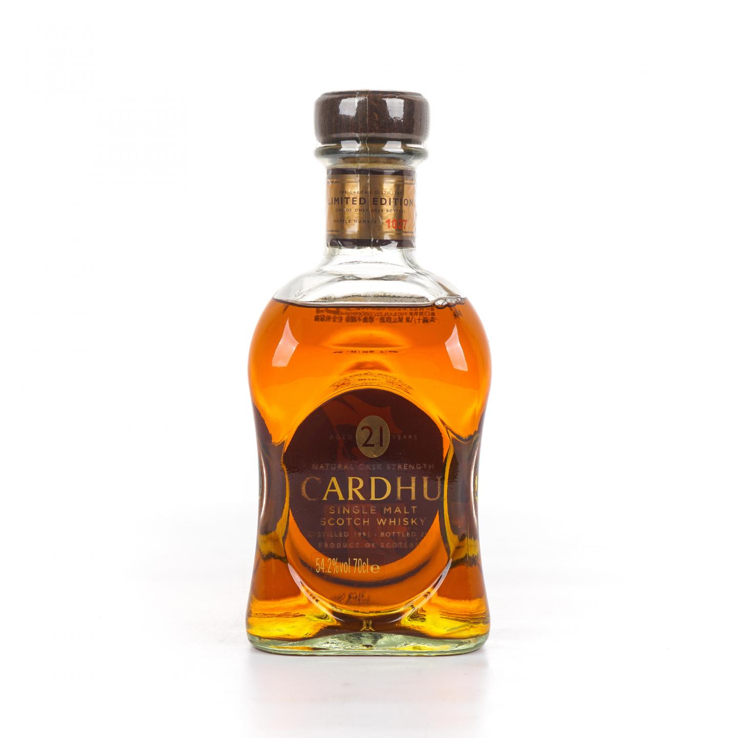 Cardhu 卡杜 21年 1991-2013 SR 桶强