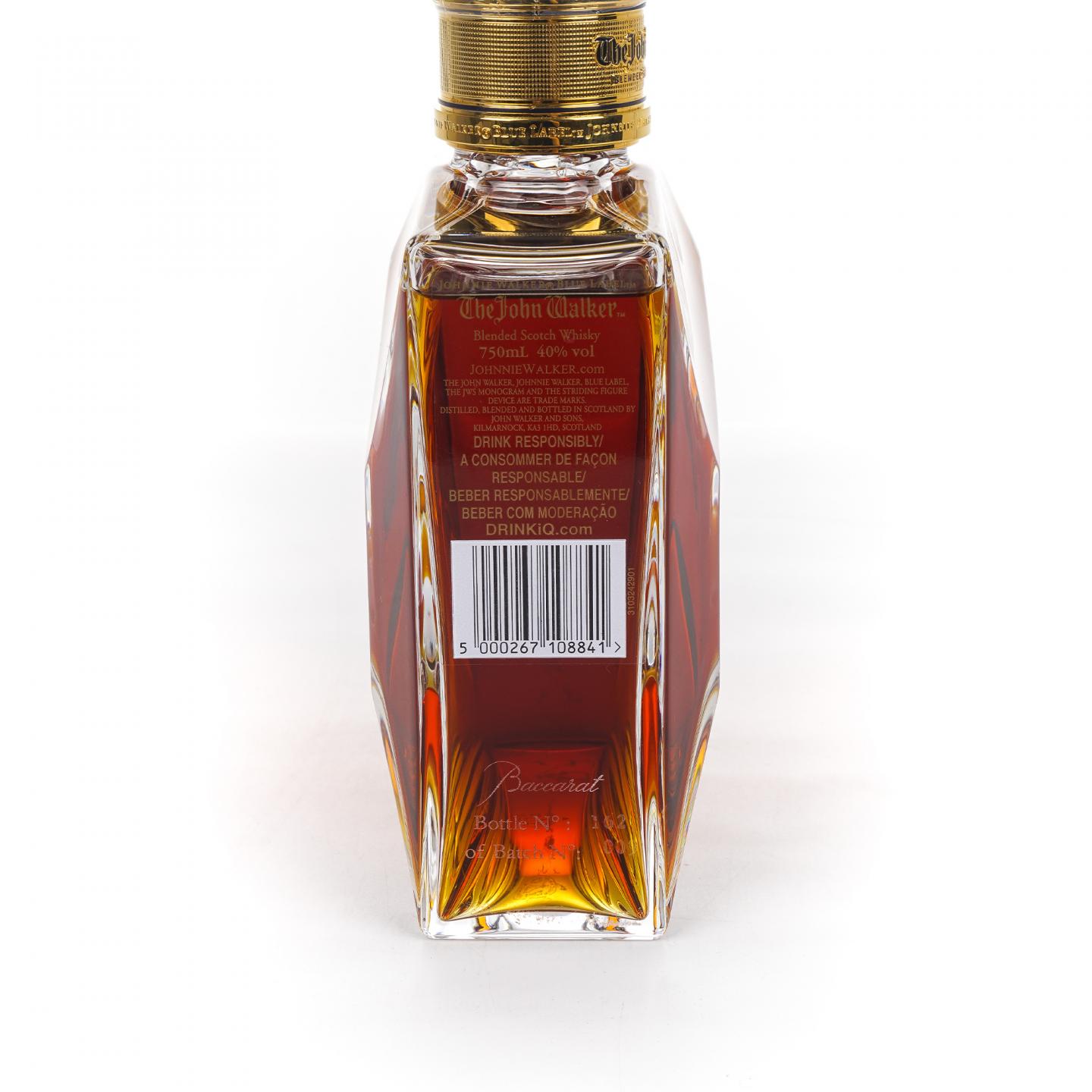 John Walker 尊尼获加创始纪念版 巴卡拉水晶瓶 调和 750ml