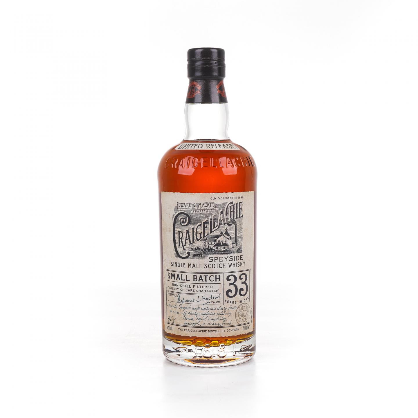 Craigellachie 克莱拉奇 33年 Small Batch