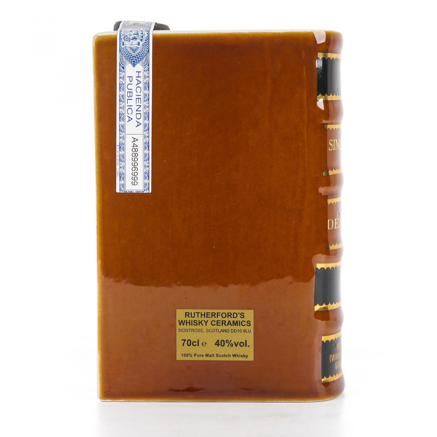 Deanston 丁斯顿 橙陶瓷书 单麦 Rutherford & Co