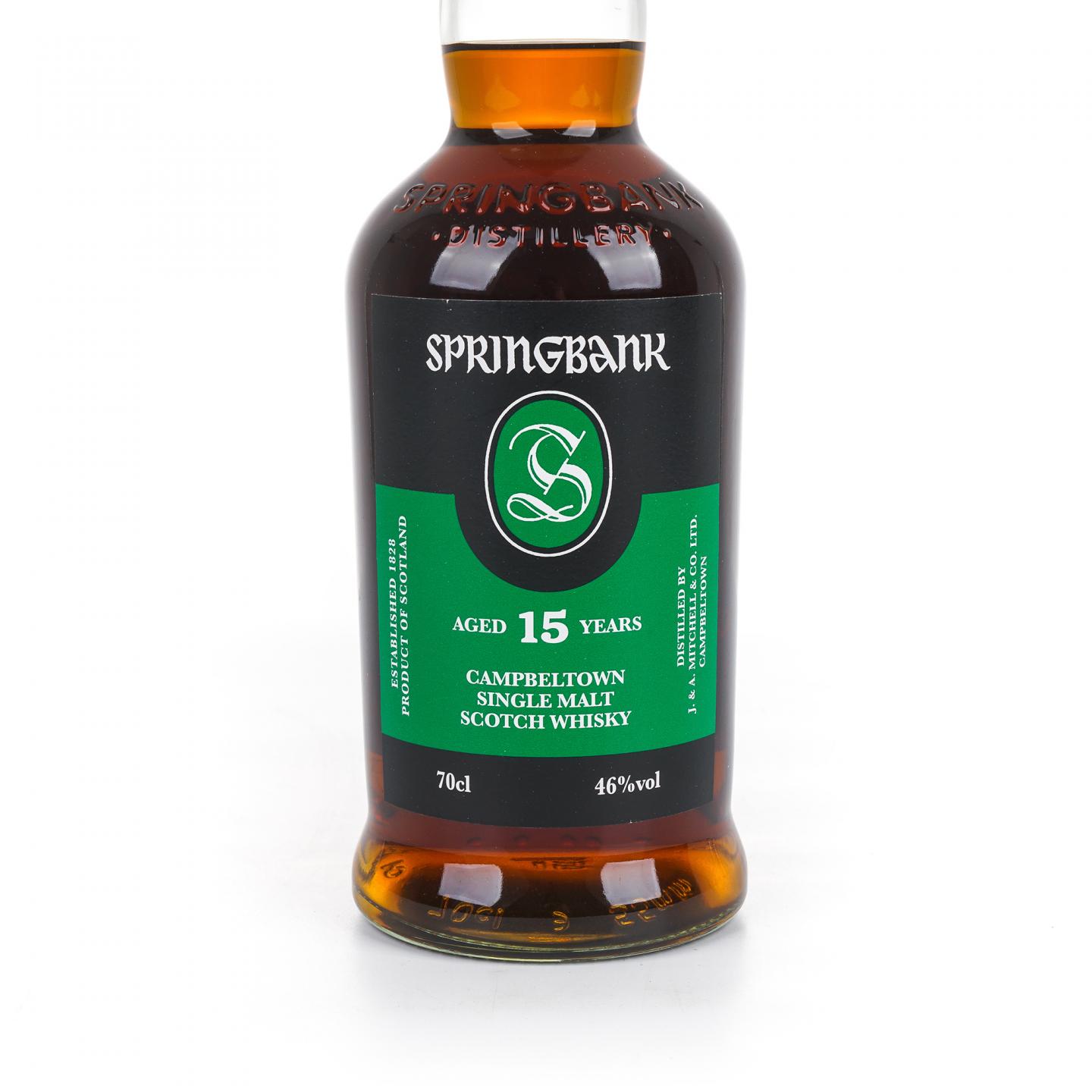 Springbank 云顶 15年 2021 绿标 46%