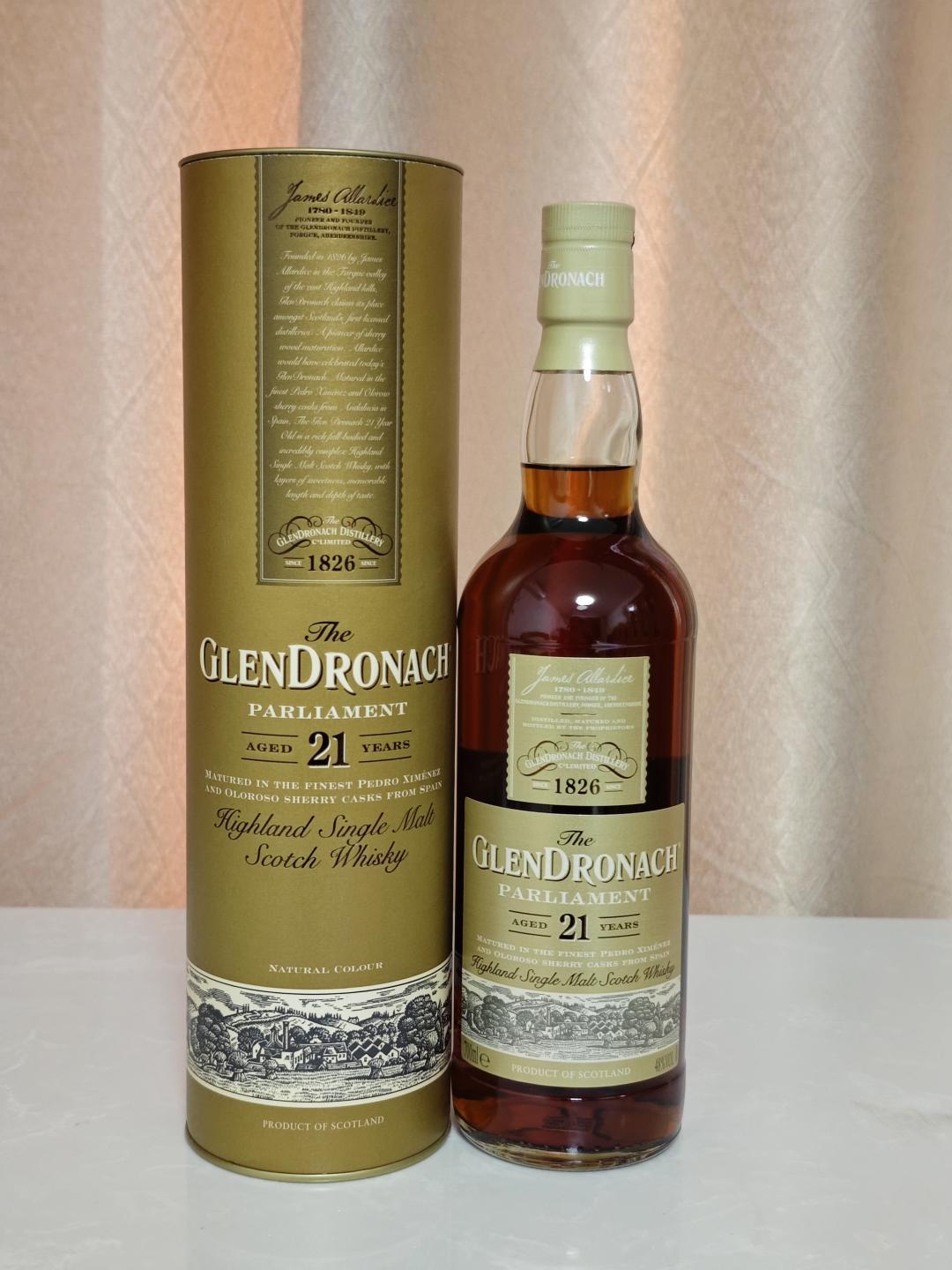 格兰多纳21年 雪莉桶 国行