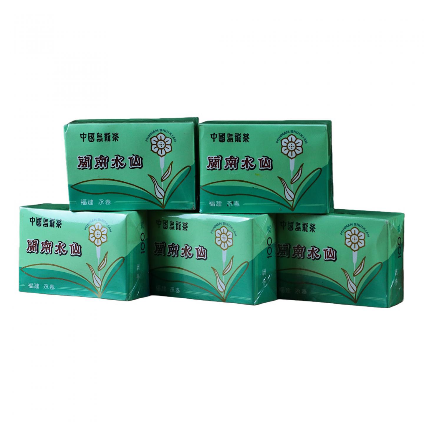90年代 国营北硿华侨茶厂 闽南水仙 5盒*100g