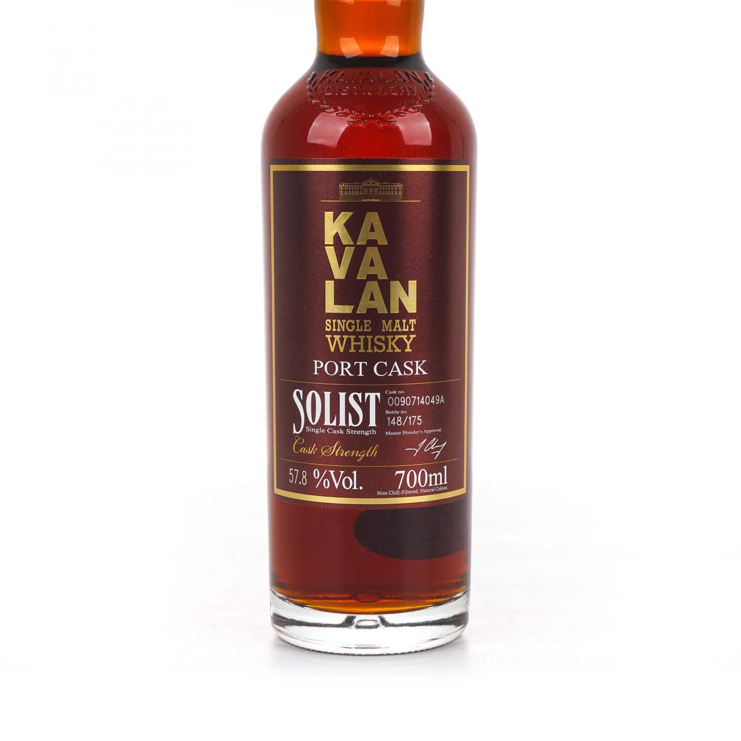 Kavalan 噶玛兰 经典独奏波特桶原酒 O090714049A 欧版