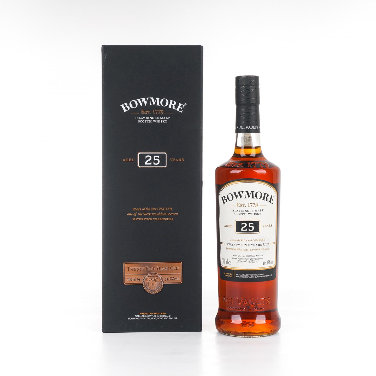 Bowmore 波摩 25年 2022 行货 43%