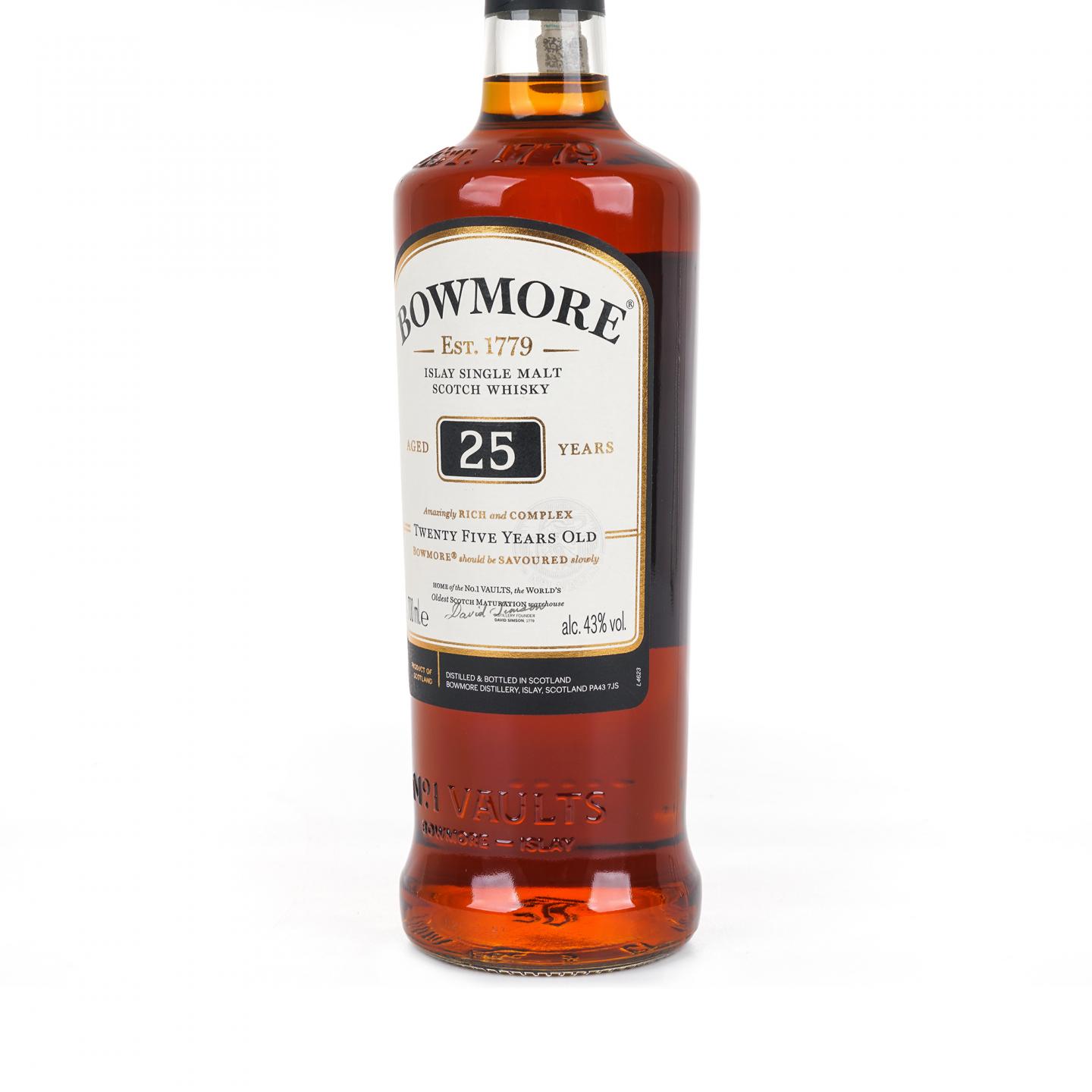Bowmore 波摩 25年 2022 行货 43%