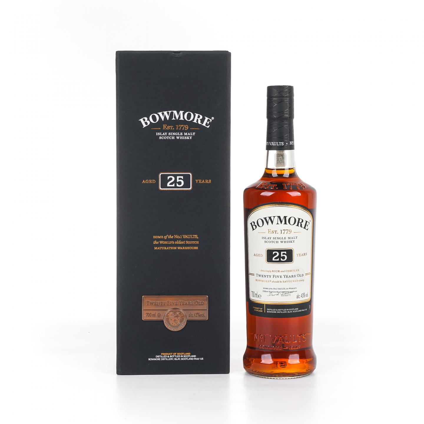 Bowmore 波摩 25年 2022 行货 700ml