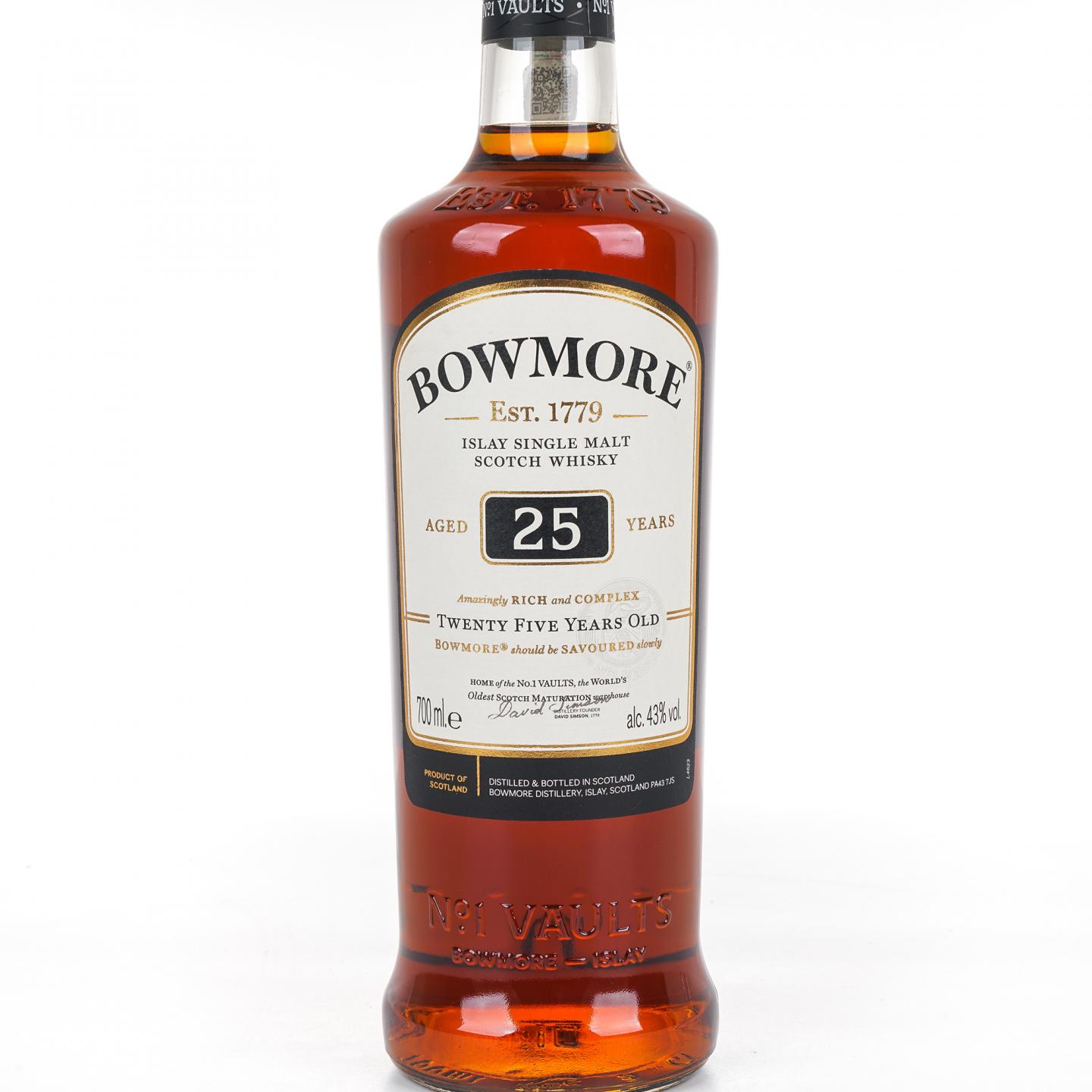 Bowmore 波摩 25年 2022 行货 700ml