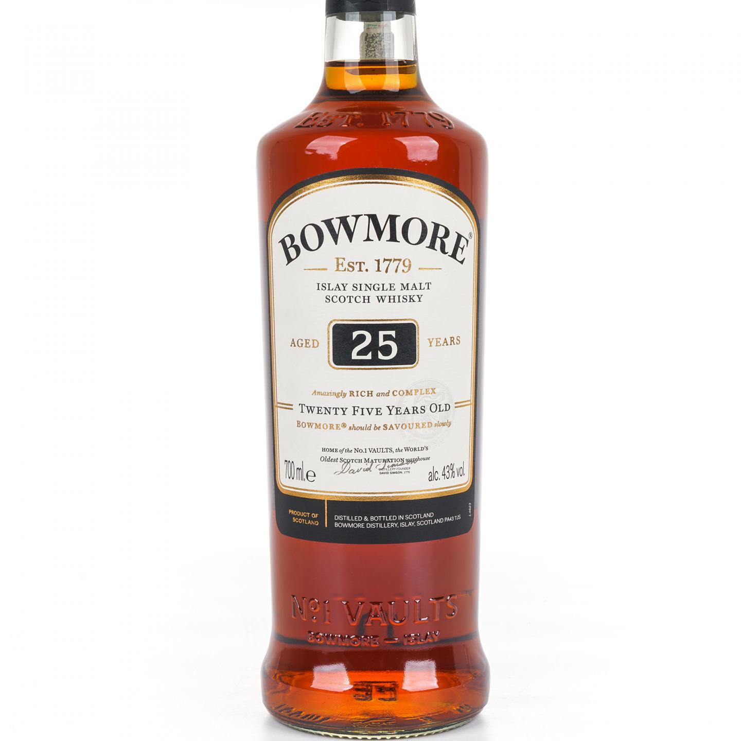 Bowmore 波摩 25年 2022 行货 单一麦芽