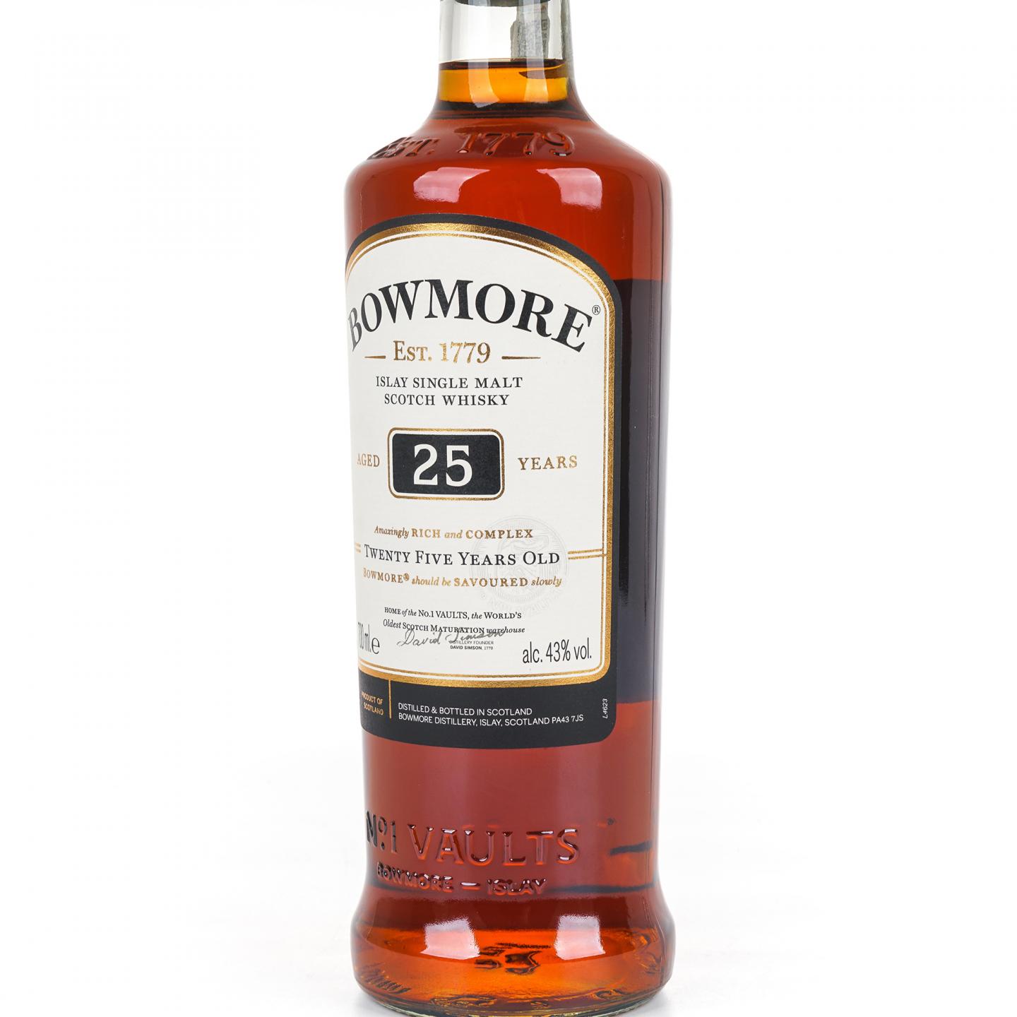 Bowmore 波摩 25年 2022 行货 单一麦芽