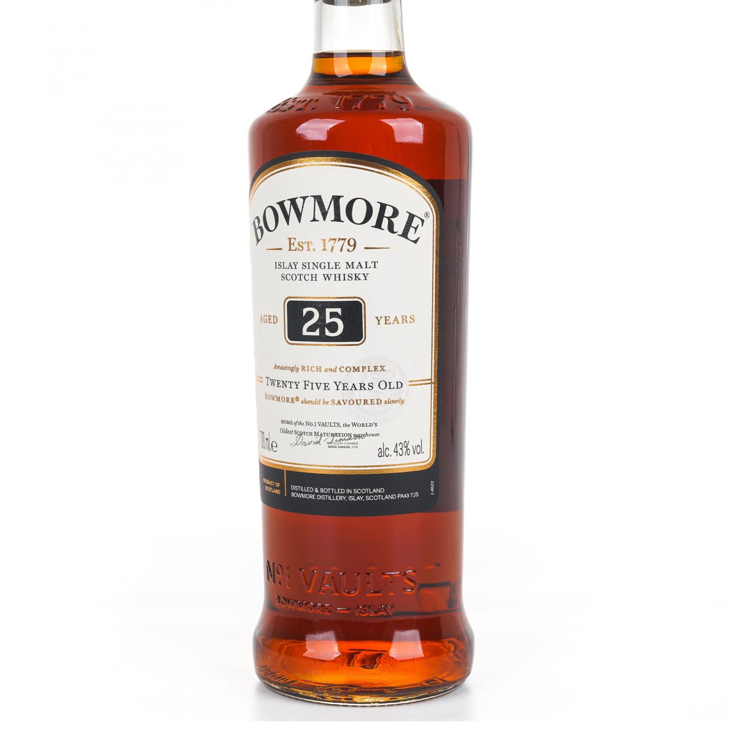 Bowmore 波摩 25年 单麦