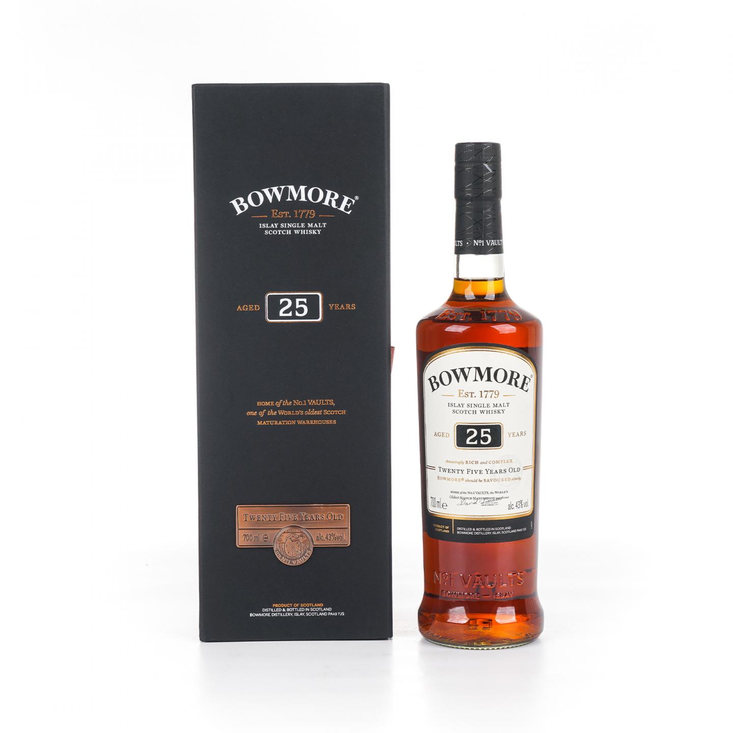 Bowmore 波摩 25年 单麦 700ml