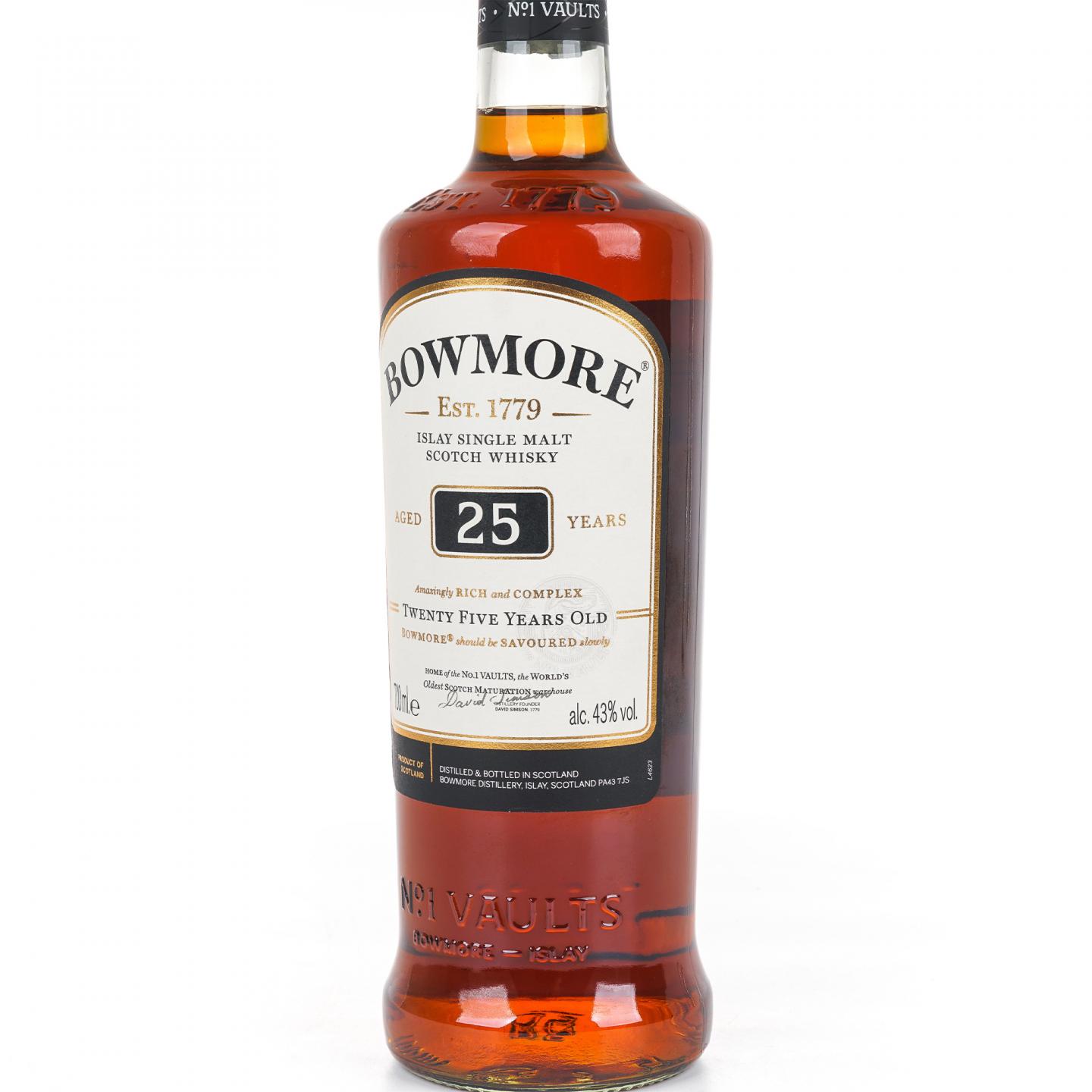 Bowmore 波摩 25年 单麦 700ml