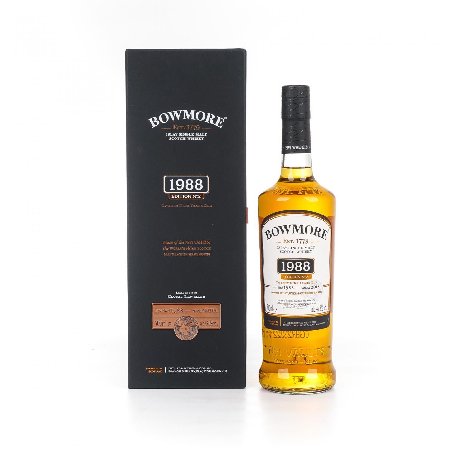 Bowmore 波摩 29年 1988-2018 Edition No. 2 700ML