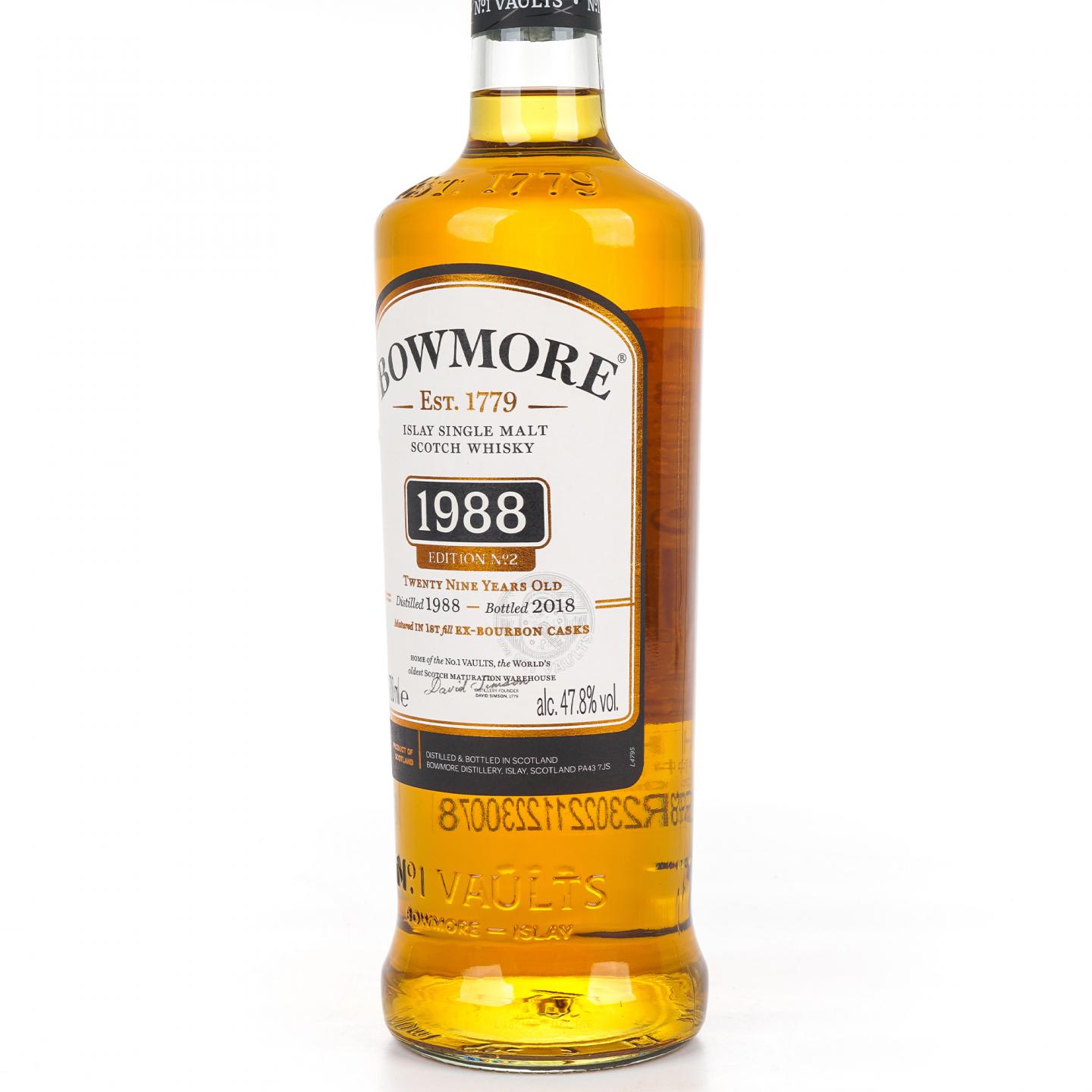 Bowmore 波摩 29年 1988-2018 Edition No. 2 700ML