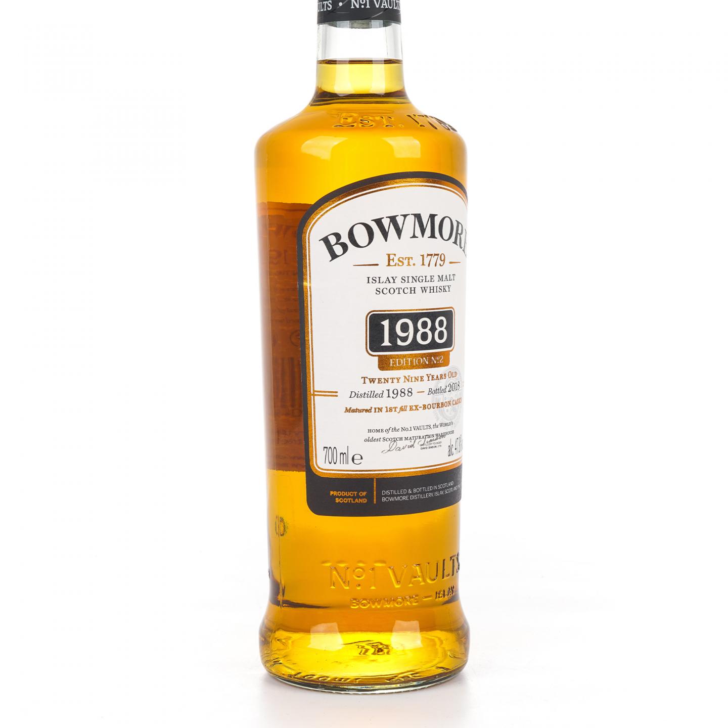 Bowmore 波摩 29年 1988-2018 Edition No. 2 700ML