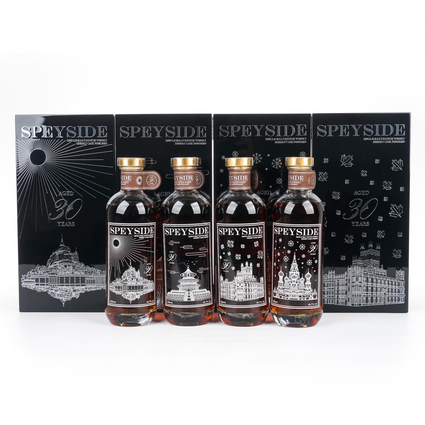 秘密斯佩塞 30年 春夏秋冬全套 700ml*4支组