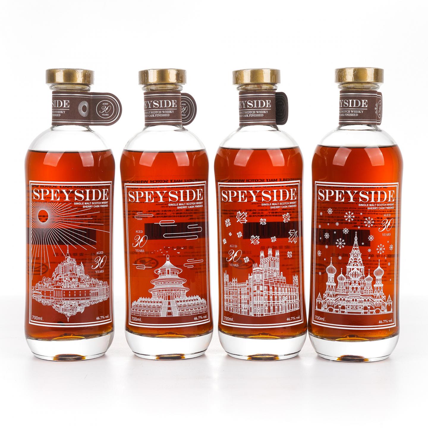 秘密斯佩塞 30年 春夏秋冬全套 700ml*4支组