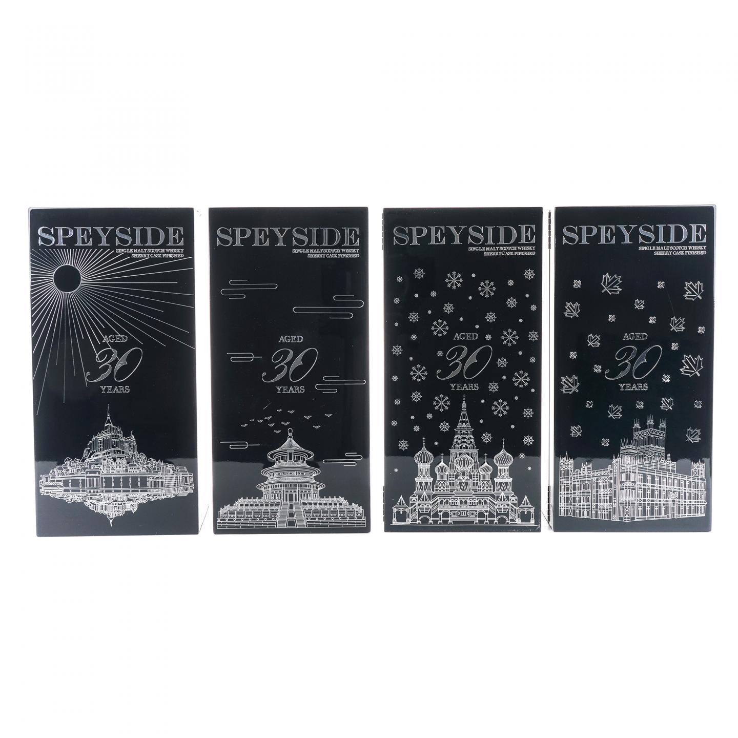 秘密斯佩塞 30年 春夏秋冬全套 700ml*4支组