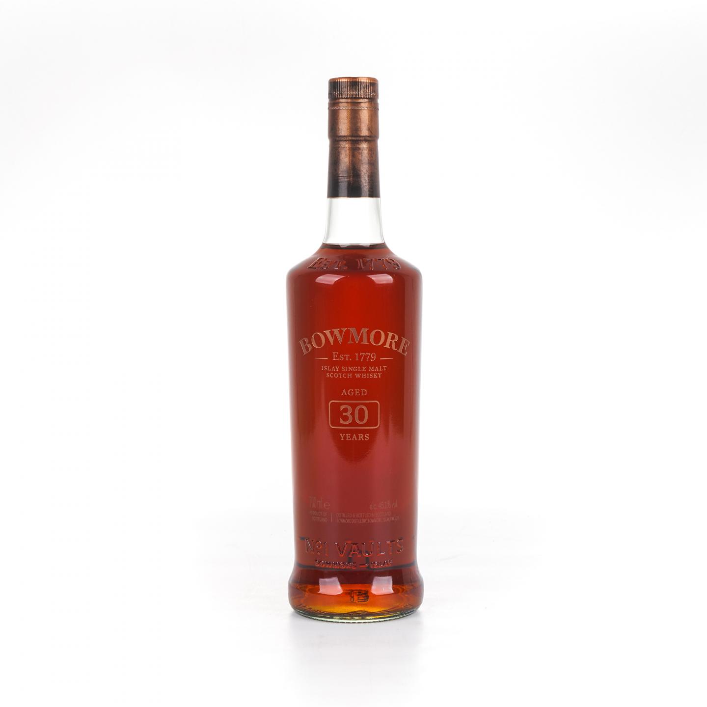 Bowmore 波摩 30年 时光印刻系列 45.1%Vol. 非原盒