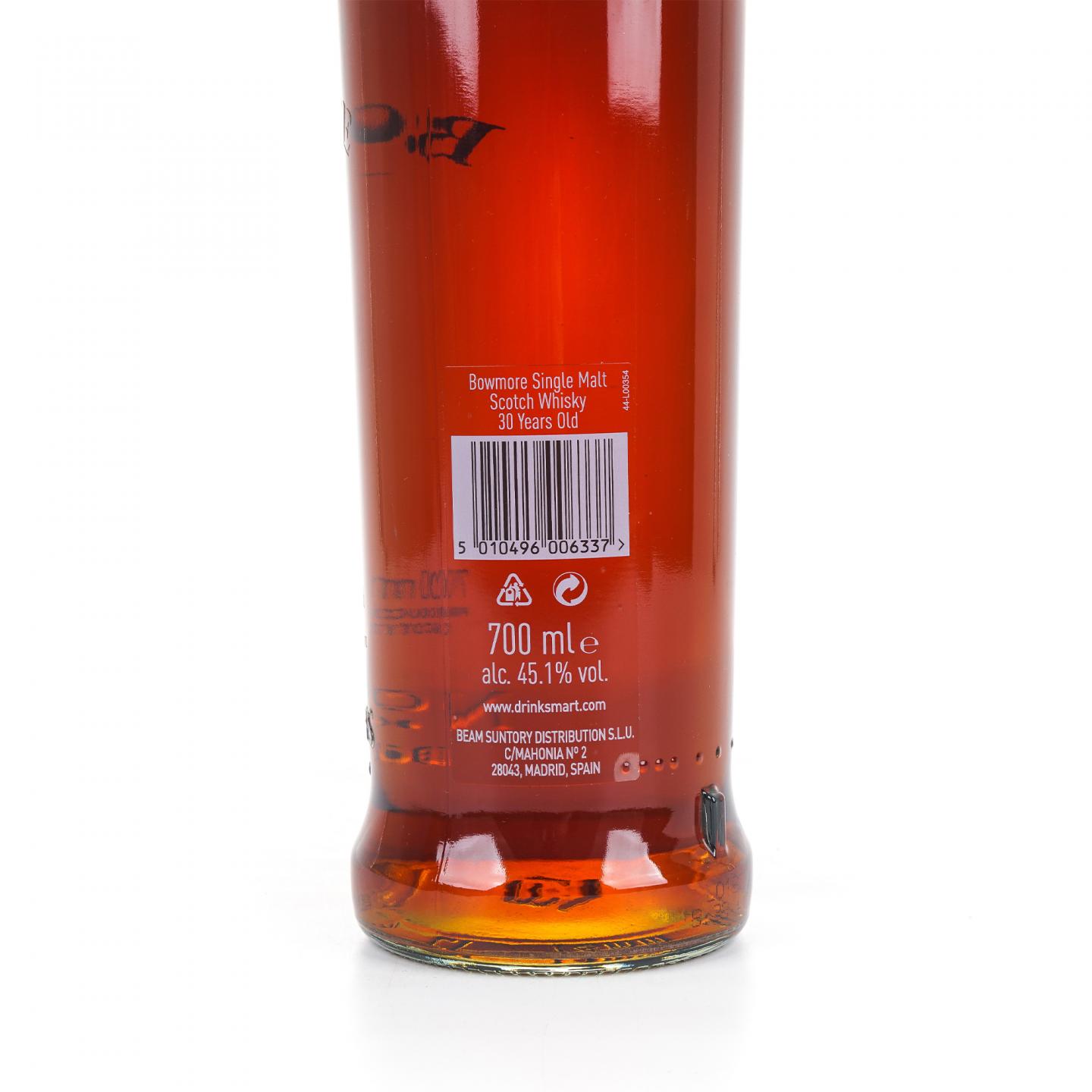 Bowmore 波摩 30年 时光印刻系列 45.1%Vol. 非原盒